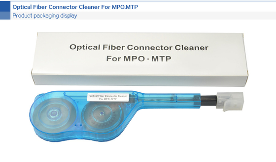 MPO ou MTP Tipo de caneta de limpeza de conectores de fibra óptica