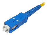 Cable de ligação SC para SC Conexão de fibra óptica Partes com conector personalizado