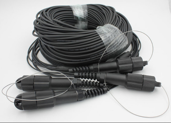 Uma comunicação exterior protegida impermeável do cabo do conjunto de cabo ótico de PDLC