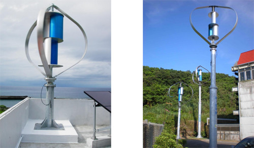 Gerador alto do moinho de vento da casa da eficiência de conversão, gerador de energias eólicas exterior do telhado