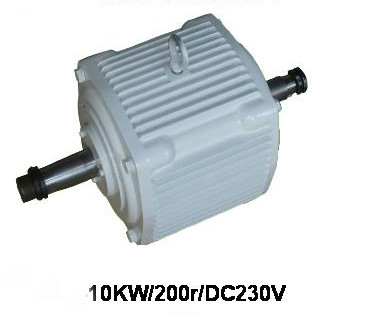 C.A. trifásica horizontal do gerador 10KW 200 RPM AC230V do PMG do ímã do eixo