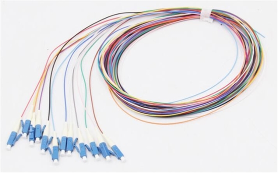 Palavra simples da trança da fibra ótica de G652 G657 9/125 revestimento do PVC do único modo LSZH