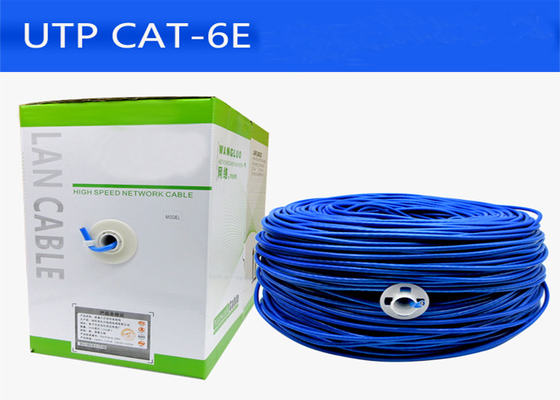 Único cabo de LAN dos ethernet para a rede fora do cobre desencapado de Cat6 4pr 23Awg 0.56mm Utp