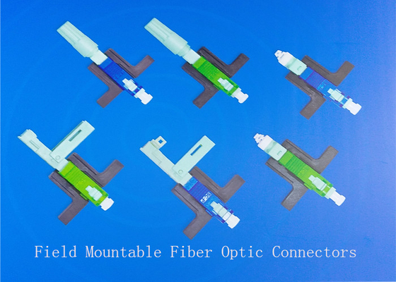 O tipo rápido fibra ótica do impulso do conector de Ftth da manutenção programada do SC APC jejua conector