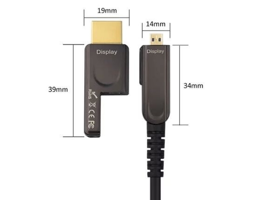 Comprimento ativo personalizado do cabo ótico 70M da cor HDMI/80/100M