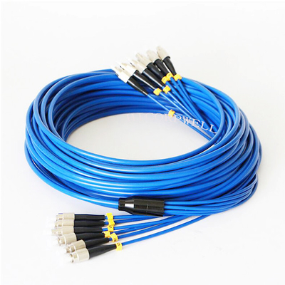 65m / 100m dois retiram o núcleo de cabo de remendo blindado do duplex do ST do SC do cabo de fibra ótica da manutenção programada/LC FC