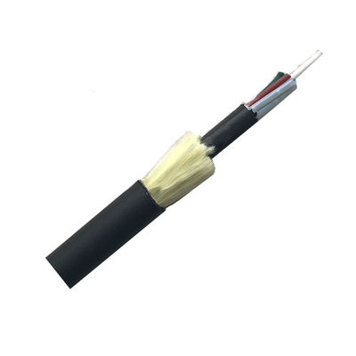 Diâmetro B1.3 1KM 2-144C do cabo ótico G652D 11.6-17.5mm da fibra de vidro de ADSS