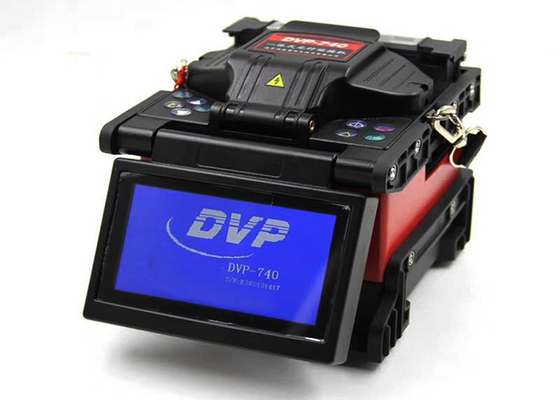 Jogo DVP 740 da máquina coladora da fusão ótica das soluções da telecomunicação da fibra ótica