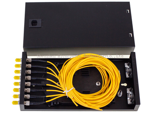 TIPO portuário caixa terminal do SC LC FC do painel de remendo de fibra de Matel 8 da fibra ótica de FTTH