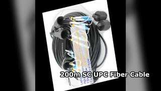 Cabo de fibra SC UPC 200m TPU