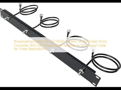 Cabos de transmissão 3G 12G HDM1 SDI Mini 3G SDI Video Micro Converter com USB Power HDM1 Switcher para SDI cabo coaxial para aplicações de vídeo