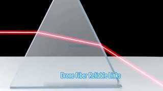 Soluções de fibra drone para UAVs