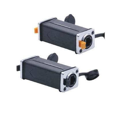 RJ45 acoplador reto 8P8C RJ45 Conector de acopladores reto RJ45