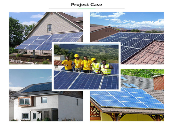 Sistema esperto da montagem do telhado da aplicação do poder das energias solares home residencial
