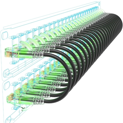 80M 100M Cat6 Cat5 Rede de cabo pré-fabricada tambor de enrolamento de cabo para vídeo áudio