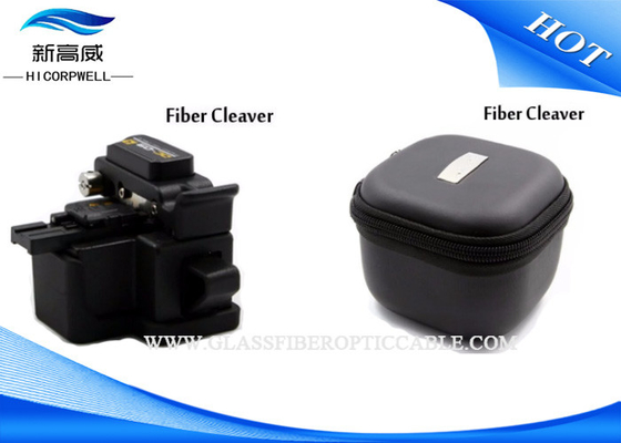 Ferramentas de testes de fibra ótica da fibra do talhador para 250 a 900 mícrons no preto