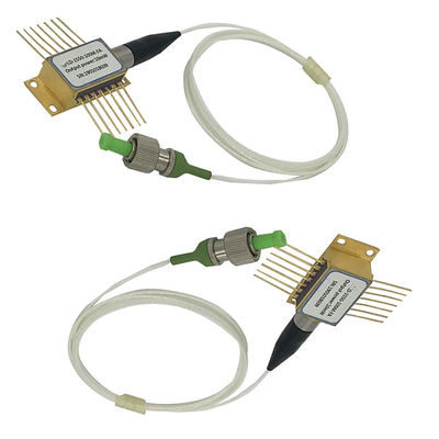 14PIN BTF Laser Diodo 1550nm 10mW Laser borboleta com construído em TEC e PM Fibra Potência máxima 10W
