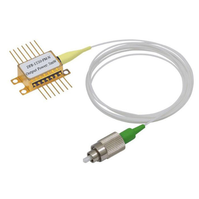 14PIN BTF Laser Diodo 1550nm 10mW Laser borboleta com construído em TEC e PM Fibra Potência máxima 10W