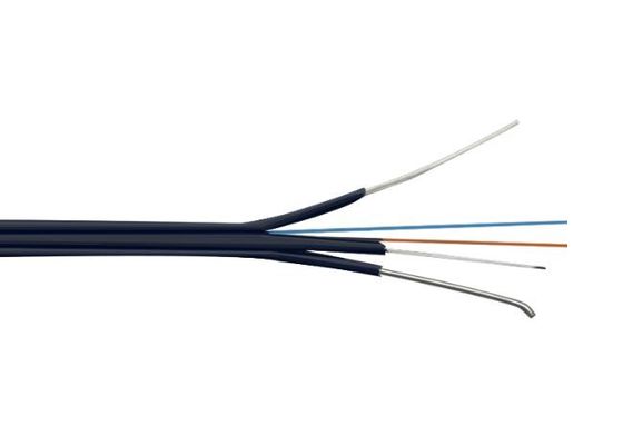 Tipo de fibra: Cabo de fibra óptica monomodo de vidro com revestimento LSZH e raio de curvatura estática de 10*diâmetro do cabo