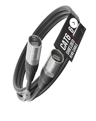 Cat6 Conexão Ethernet por cabo blindado Transmissão por fio de longa distância