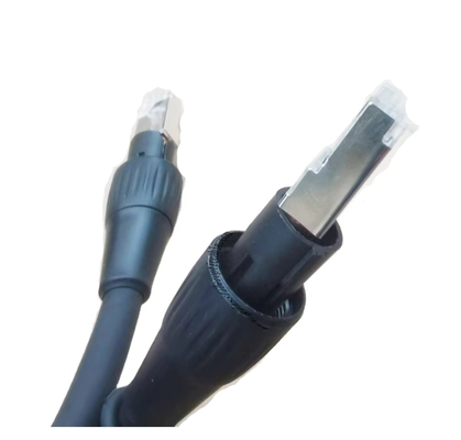 Cat6 Conexão Ethernet por cabo blindado Transmissão por fio de longa distância