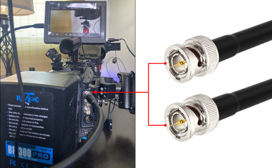 Cabos de transmissão 3G 12G HDM1 SDI Mini 3G SDI Video Micro Converter com USB Power HDM1 Switcher para SDI cabo coaxial para aplicações de vídeo