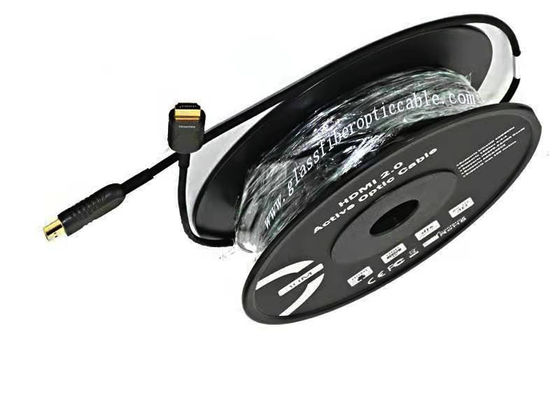 OEM HDMI 2.1 Cable 8K 60Hz 120Hz 48gbps Fibra Óptica Cable PS5 TV Box Projector HD Audio Video Cable 8K 1.5M 3M 5M cabo de fibra óptica hdmi