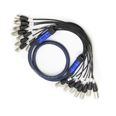 Cat6 50M/80M/100M Conector de Ethercon retrátil pré-fabricado de cabo de rede