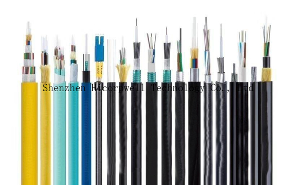 Fibra Óptica 2 Núcleos Táticos Fibra Óptica Cabos de Parcheamento por Bobina 100m - 1000m comprimento