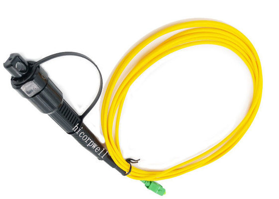O mini conector impermeável do SC/IP protegeu conectores de Opticial da fibra para o cabo 5,0 redondo