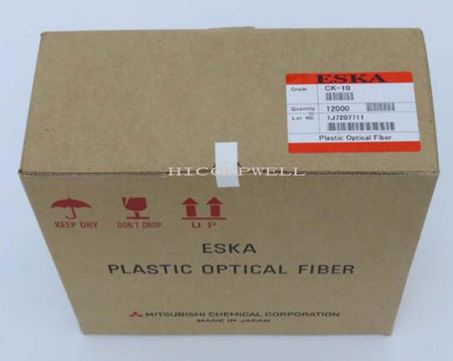Fibra ótica CK10 PMMA desencapada de vidro de ESKA 0.25MM de Mitsubishi Produto químico Corporaçõ