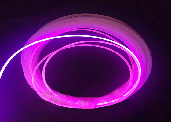 Fibra ótica desencapada plástica do Rgb da fibra ótica da iluminação do fulgor do lado do Muttahida Majlis-E-Amal