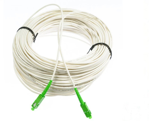Cabo de remendo 3m do cabo do remendo da fibra ótica do revestimento de PVC do SC APC G657B3 5m 10m 30m