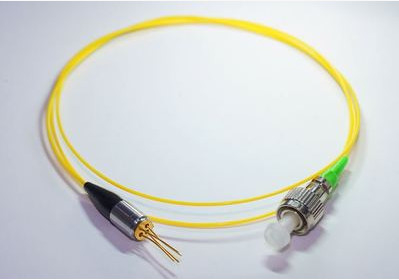 Manutenção programada coaxial 9 do módulo do diodo láser da trança da fibra ótica 1550nm de FC/APC/125um