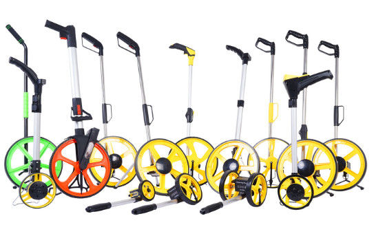 Da estrada mecânica do rangefinder da medida do volante do odômetro contador/impulso eletrônicos da mão roda de medição de passeio