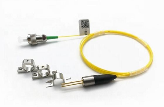 Cabo de fibra óptica laranja coaxial de 1550 nm