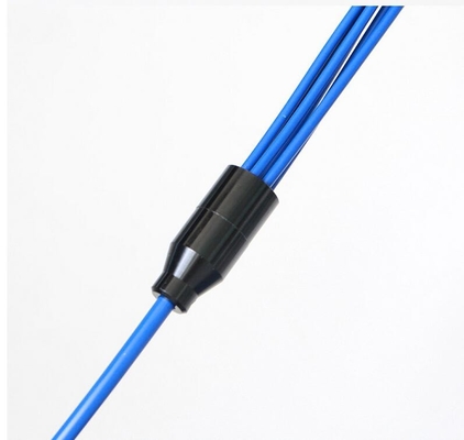 Waterproof o cabo de fibra ótica do único modo de 4 núcleos, cabo de remendo 3m frente e verso exterior da fibra