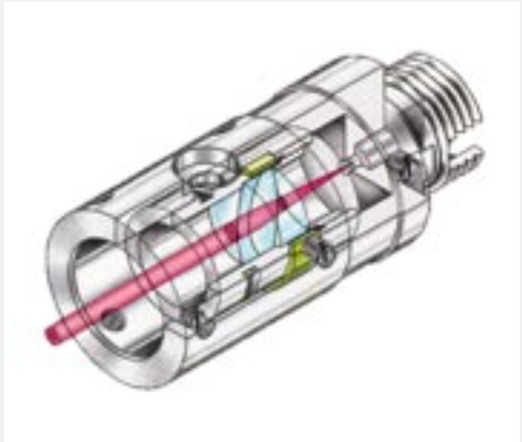 Dispositivos da série 60FC-T do colimador da fibra para lançar a luz colimada na fibra