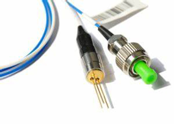 Diodo láser coaxial da manutenção programada 9/125um 1310nm 2.5GHz FP &amp; do DFB da trança da fibra ótica do SC /FC/LC APC