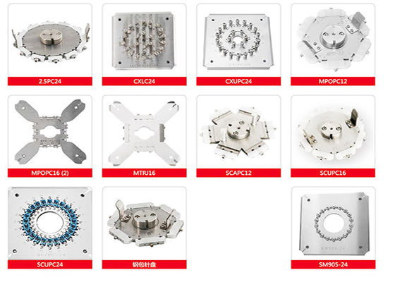 Disco de aço inoxidável de lustro quadrado do disco FC/SC/ST/LC da máquina de moedura da pressão