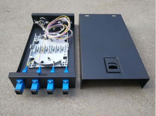 A caixa portuária da terminação da fibra ótica 8 inclui o tipo caixa do ABS de distribuição do divisor da fibra