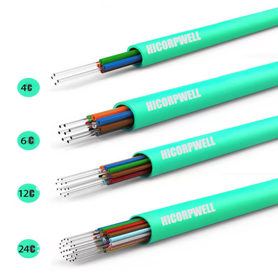 Arda - o cabo de fibra ótica interno retardador de OM2 OM3-150 OM3-300 OM4