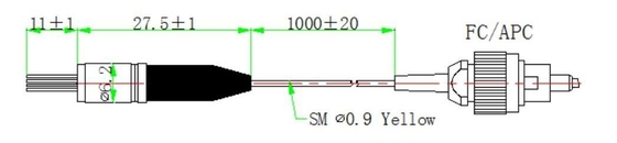Laser co-axial por volta de 1553 nanômetro do diodo do FP (em 25°C) com tipo versão TÉCNICO e de S